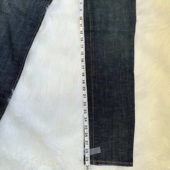 AG Adriano Goldschmied Jeans Stilt Slim Straight Cigarette Low Rise Boho Size 28 - Picture 8 of 8